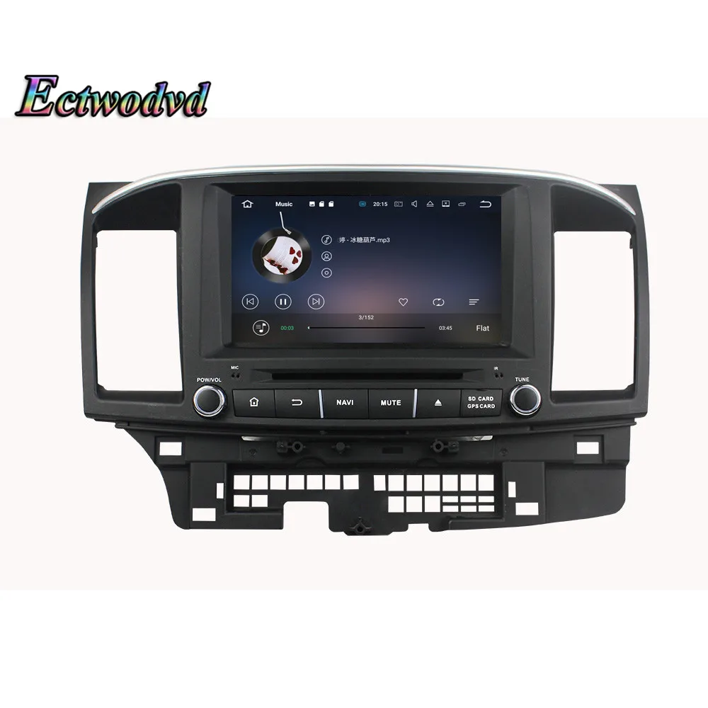 Perfect Ectwodvd Octa Core 4G RAM 64G ROM Android 9.0 Car Multimedia DVD Player GPS HeadUnit for MITSUBISHI LANCER 2006-2012 17