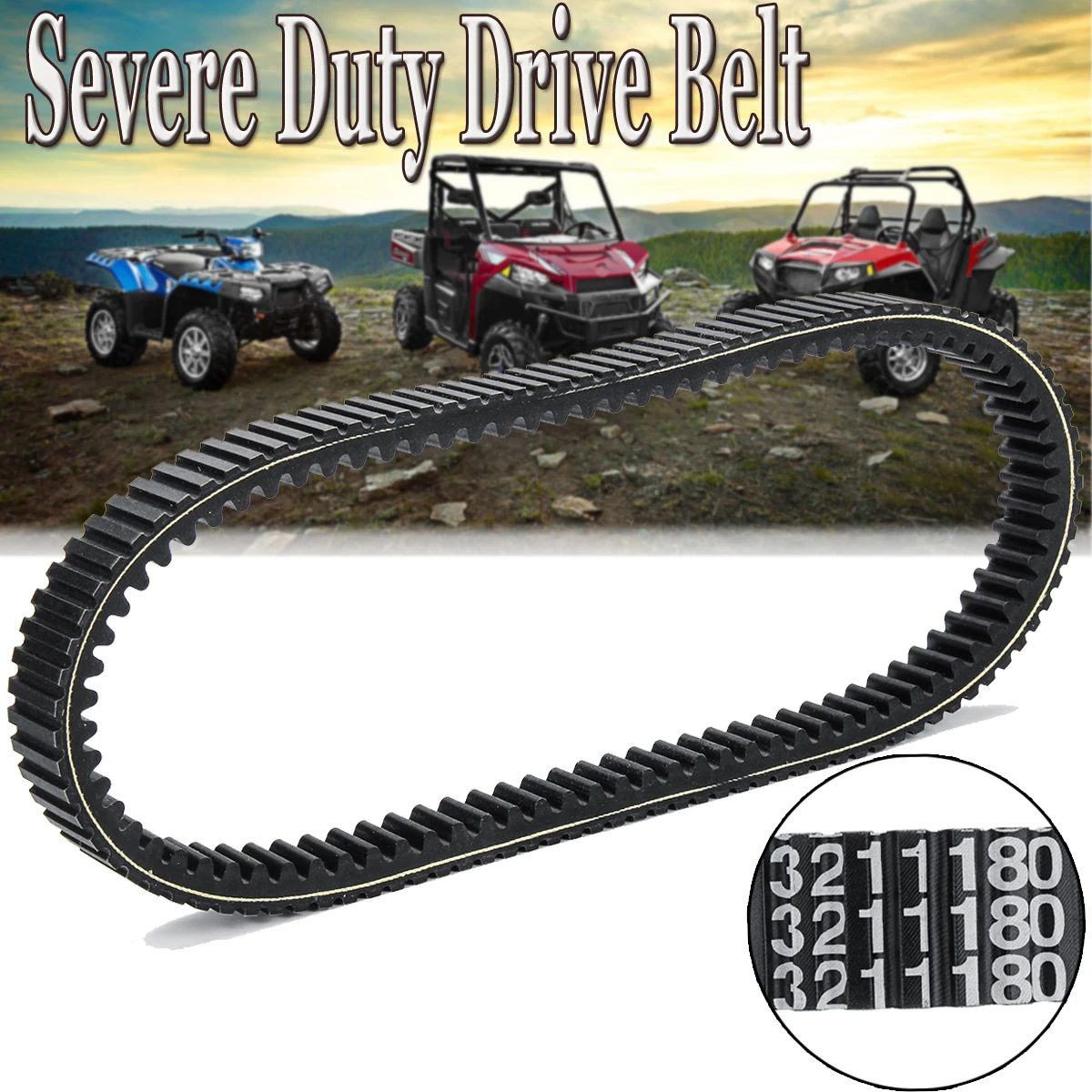 

Elite Severe Drive Belt for Polaris 2015-2017 Rzr S Xp Xp 4 1000 3211180