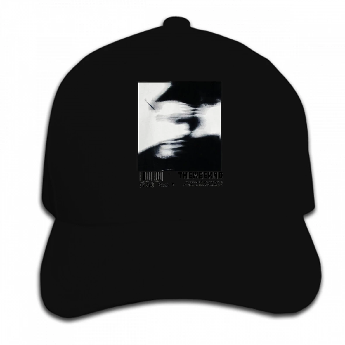 

Print Custom Baseball Cap The Weeknd Blurry Image XO TWFM White New Official Hat Peaked cap