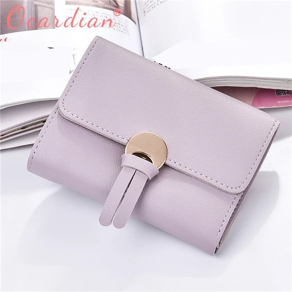 OCARDIAN Women Fashion Solid Hasp Tassels Multi Card Position Coin Bag Wallet Hot Sale Dropship