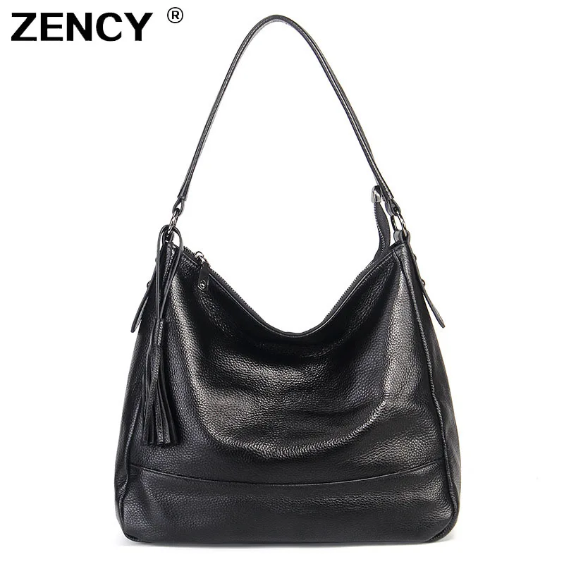 

2019 Soft Genuine leather Women Everyday Handbags Real leather Ladies Tote Shopping Shoulder Messenger Long Handle Bag Satchel