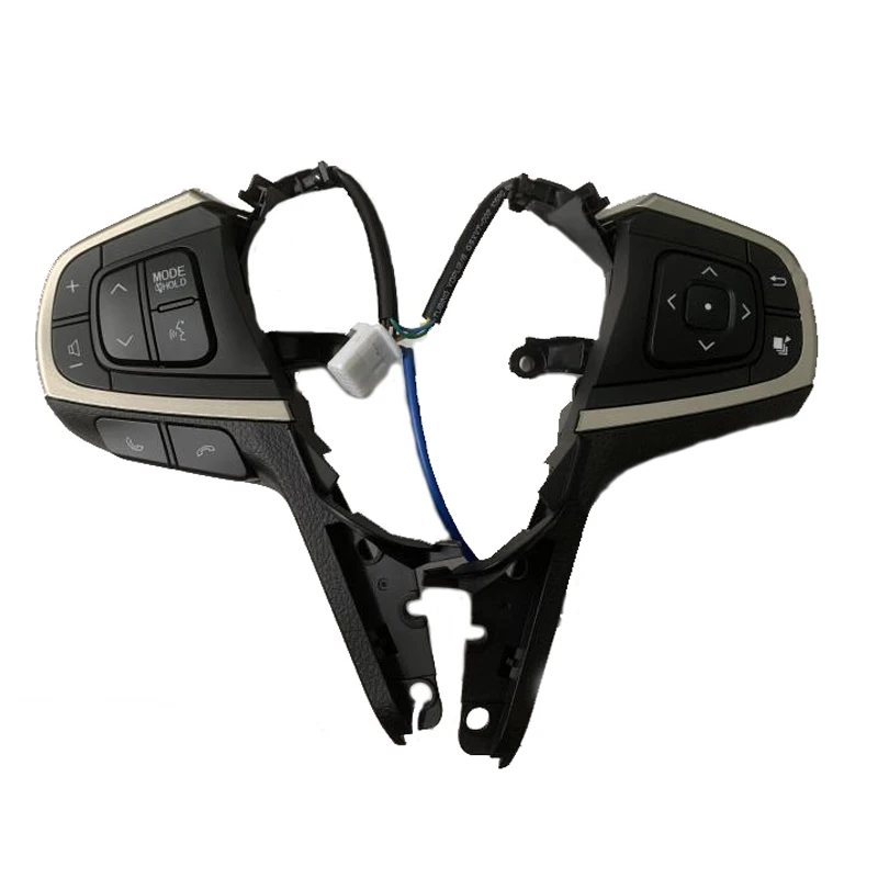 

Auto parts For Toyota Innova Steering Wheel Cruise Control Buttons Switches Multi-function Black Switch