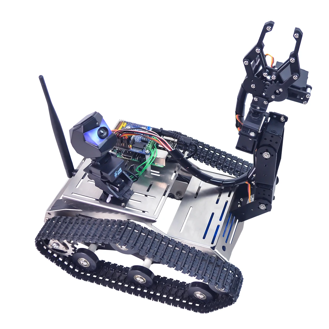 Modiker высокотехнологичный программируемый TH WiFi Bluetooth FPV Танк робот автомобильный