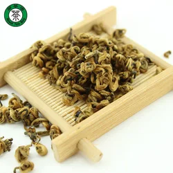 

50g Superfine Mellow Handmade Golden Snail Yunnan Red Tea Chinese Black Tea T199