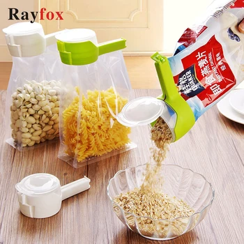 

Kitchen Accessories Gadgets Creative Tools Sealing Pour Food Clip Food Storage Bag Clips Kitchen Item cuisine outils accessoires