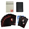Waterproof PVC Poker Playing Card Black Durable Magic Poker Collection Game Cards ► Photo 2/6