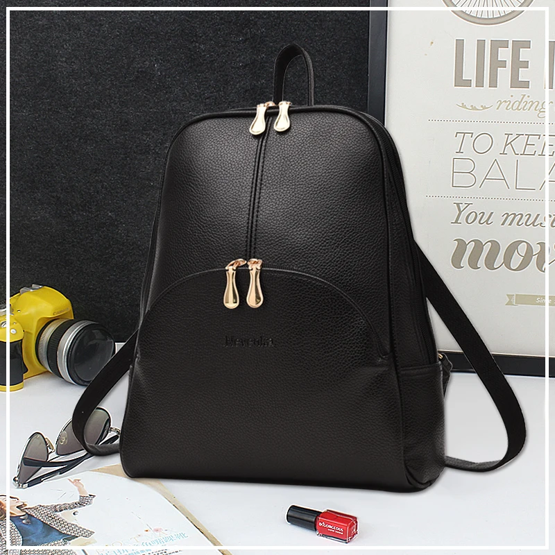 Nevenka Women Backpack Leather Backpacks Softback Bags Brand Name Bag Preppy Style Bag Casual Backpacks Teenagers Backpack Sac classy backpack