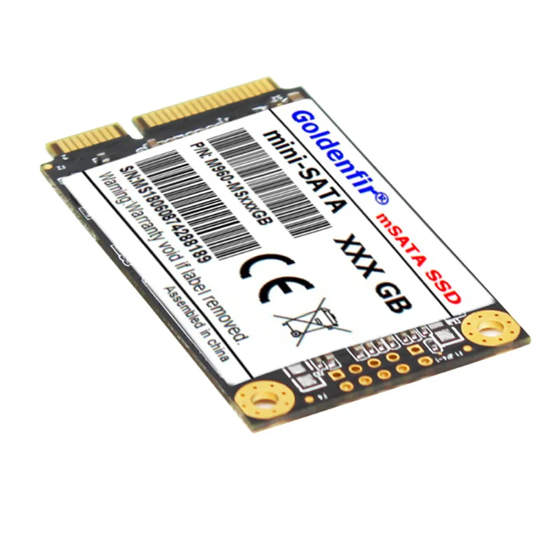 Твердотельный накопитель Goldenfir SSD mSATA SATA 3 III II HD внешний 1 ТБ 960 ГБ 480 256 240 128 120