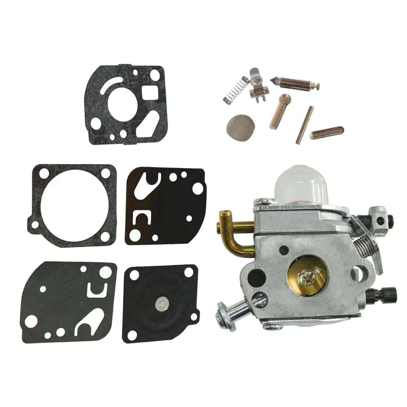 Карбюратор и Diaphram ремонтный Ремонтный комплект подходит для Zama C1U-K78 PB201 PS200 ES210 |