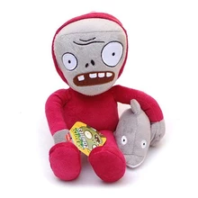 Nova Chegada 30 cm Plants vs Zombies 2 PVZ Zumbi Piloto Golfinho Brinquedos de pelúcia Macia Bichos de pelúcia Boneca para Crianças Presentes de Natal