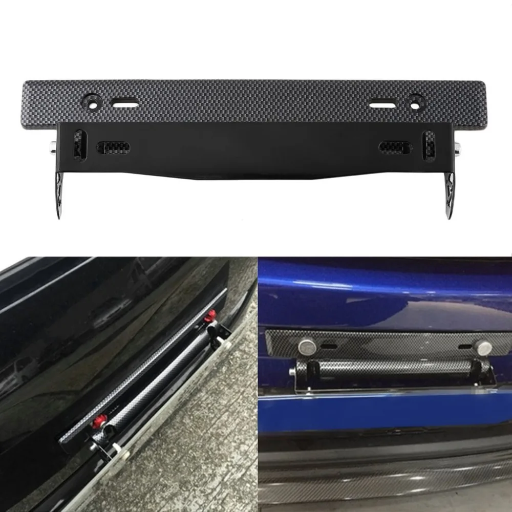 Buy Adjustable Carbon Fiber Number Car Racing License