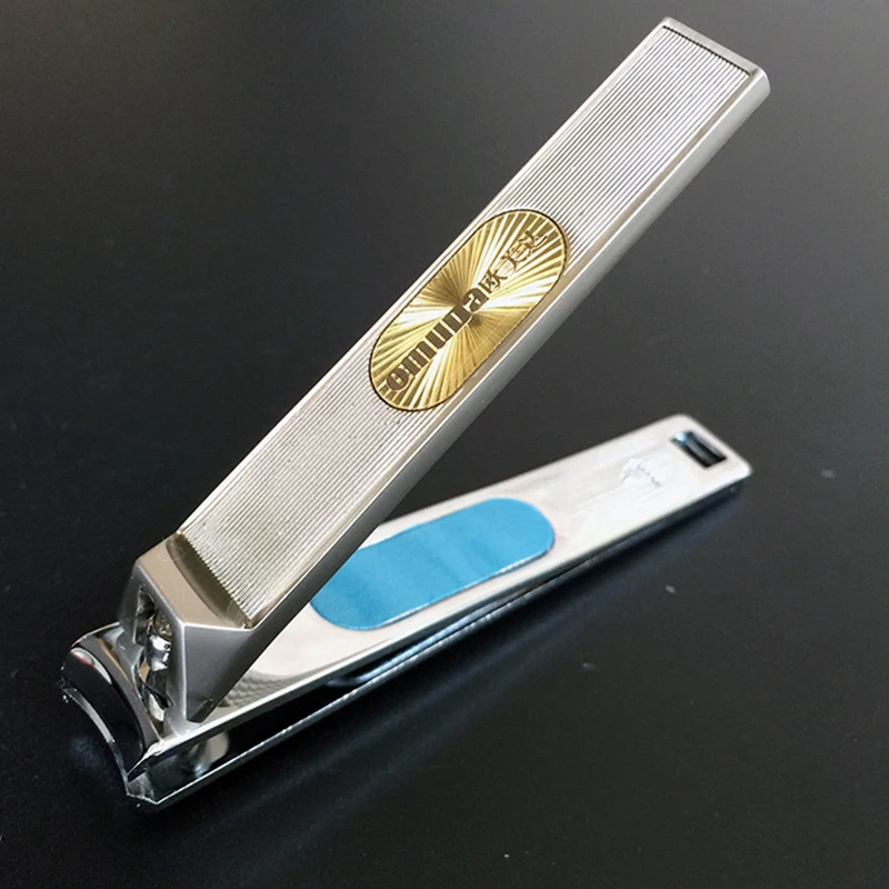 High Quality Nail Clipper Big Size Stainless Steel Finger Nail Scissors Gold plated Toe Cuticle