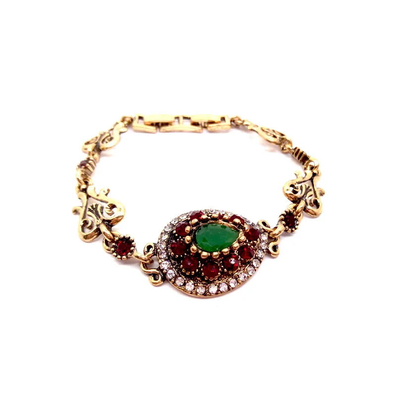 

Wholesale 2019 New Fashion Water Drop Bracelet For Women Man Bangle Female Europe Charms Gold Color Valentine Gift Jewelry B27