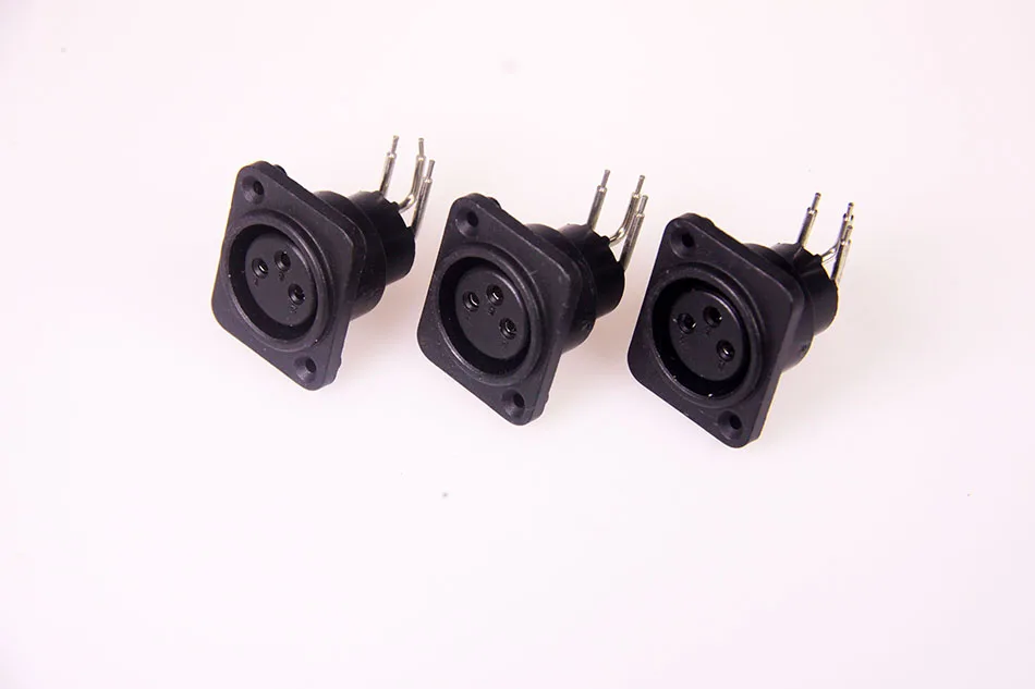 xlr female connector 3pin
