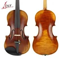 Ограниченная поставка TONGLING Master ручная работа антикварная скрипка полный размер высококачественный клен профессиональные скрипки w/полный набор деталей