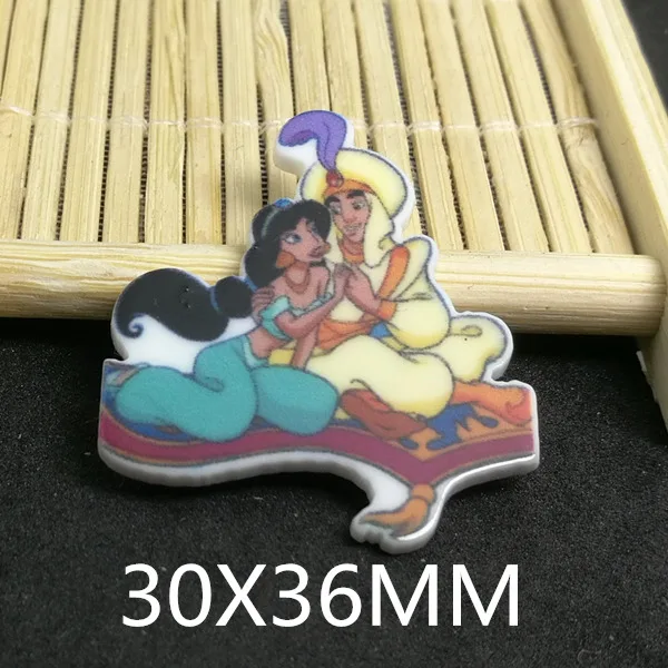 

Free shipping 25pcs/lot 30*36MM cartoon movie character resin planar BIHAIYUAN
