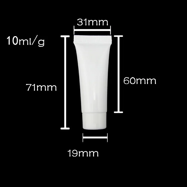 10ミリリットルプラスチックチューブ 化粧品包装容器 化粧品サンプル容器 Tube Plastic Containers Tube Containertube 10ml Aliexpress