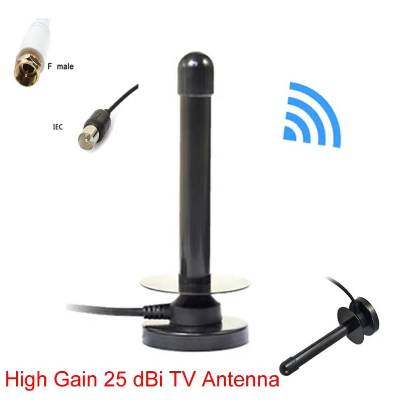 Wifi Wireless digital tv antenna indoor TW25 25dBi high gain HDTV HD