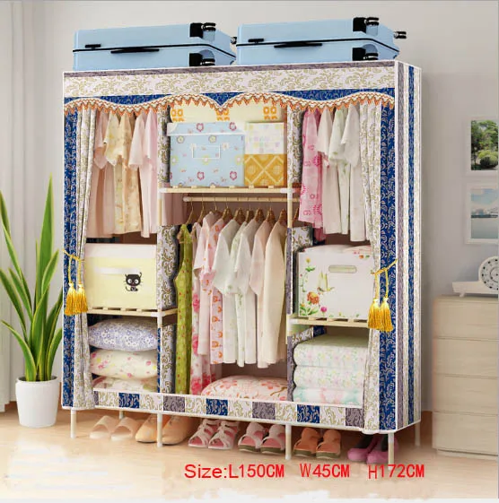 Factory Price Solid Wood Wardrobe length 150 cm | Мебель