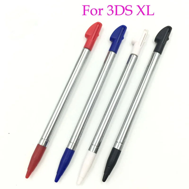 4 Colors Metal Retractable Stylus Touch Pen For Nintend 3DS XL 3DS LL