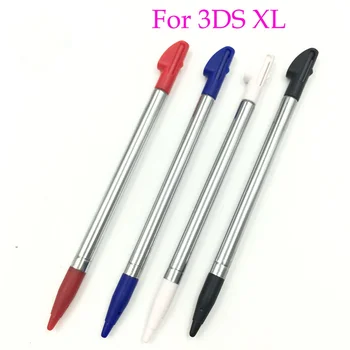 

4 Colors Metal Retractable Stylus Touch Pen For Nintend 3DS XL 3DS LL Games Console Stylus Pen New Arrival Black White Red Blue