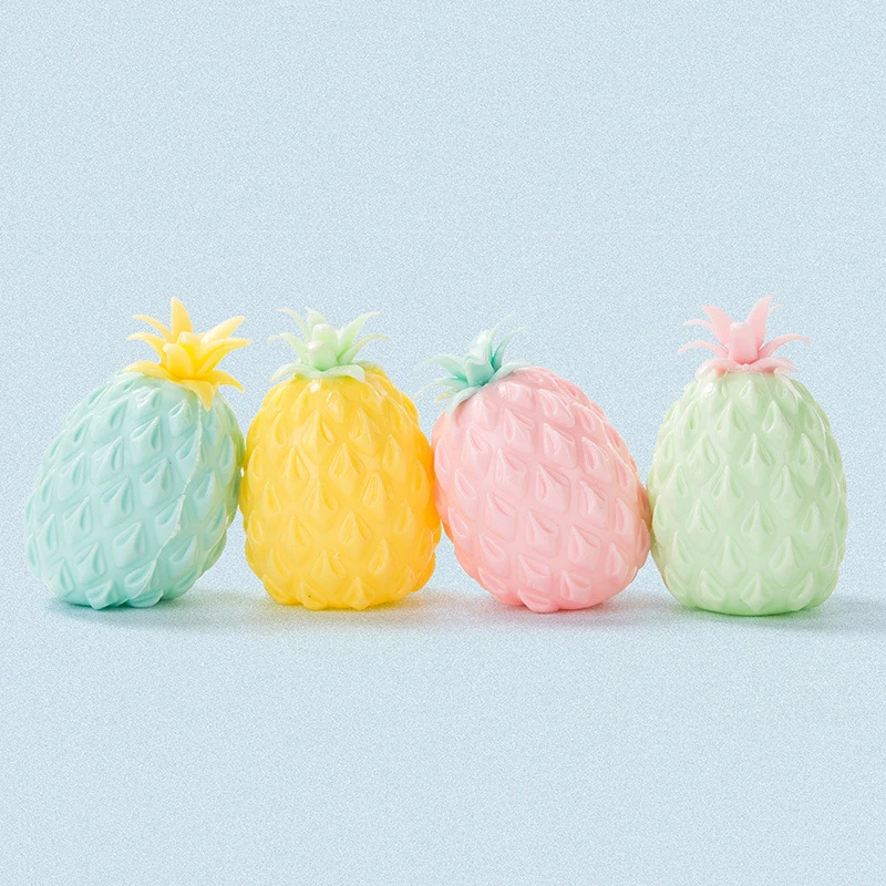 

Pineapple Shape Squeeze Ball Anti Stress Grape Ball Creative For Children Stress Funny Gadget Vent Toy Decompression Toy