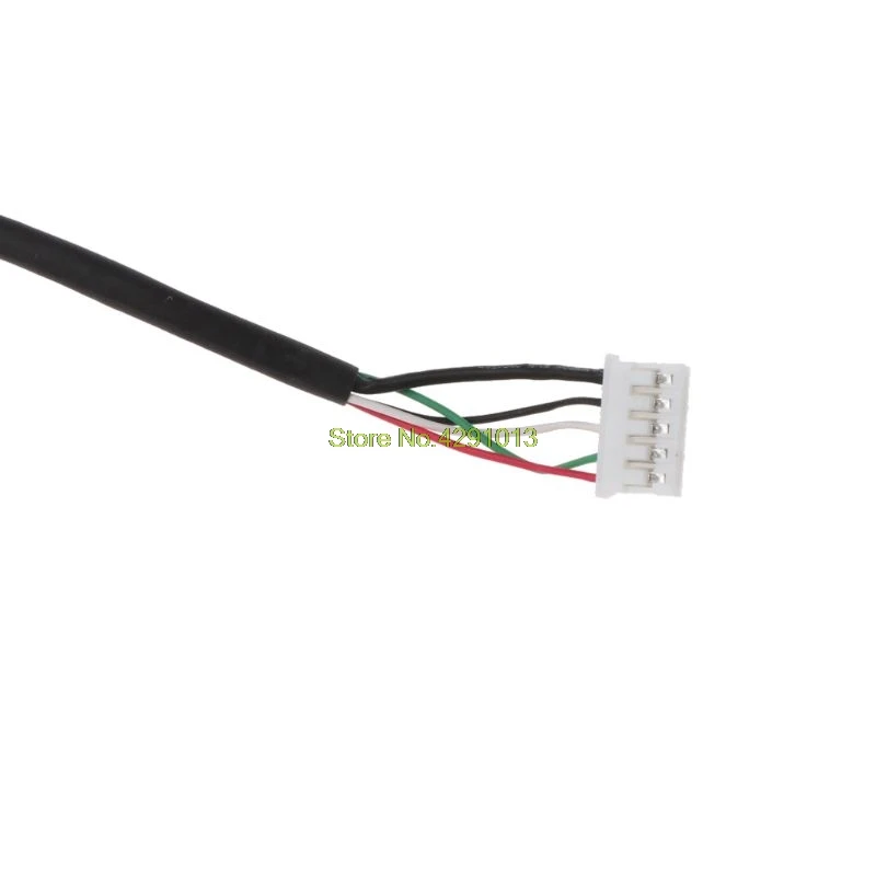 Позолоченный прочный нейлоновый Плетеный USB кабель для мыши сменный провод