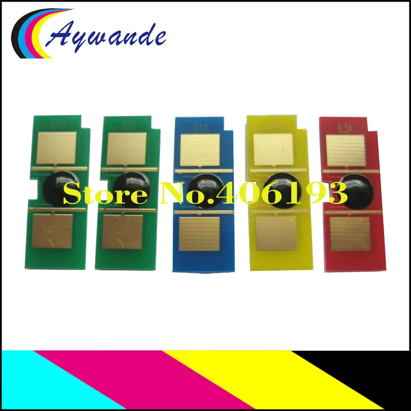 Q3960A Q3961A Q3962A Q3963A Q3964A чип для hp LaserJet 2550 2550l 2550n 2800 2820 2840 2550 n l Чип картриджа с тонером