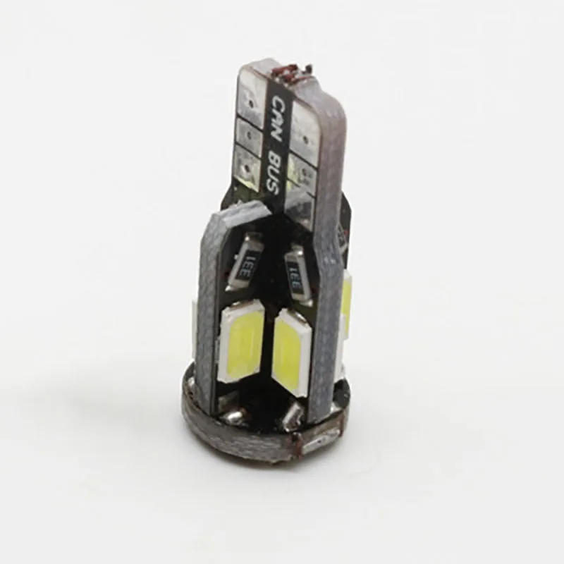 12В 3 Вт T10 5630 10SMD светодиодный осветительный прибор для Чтения номерного знака