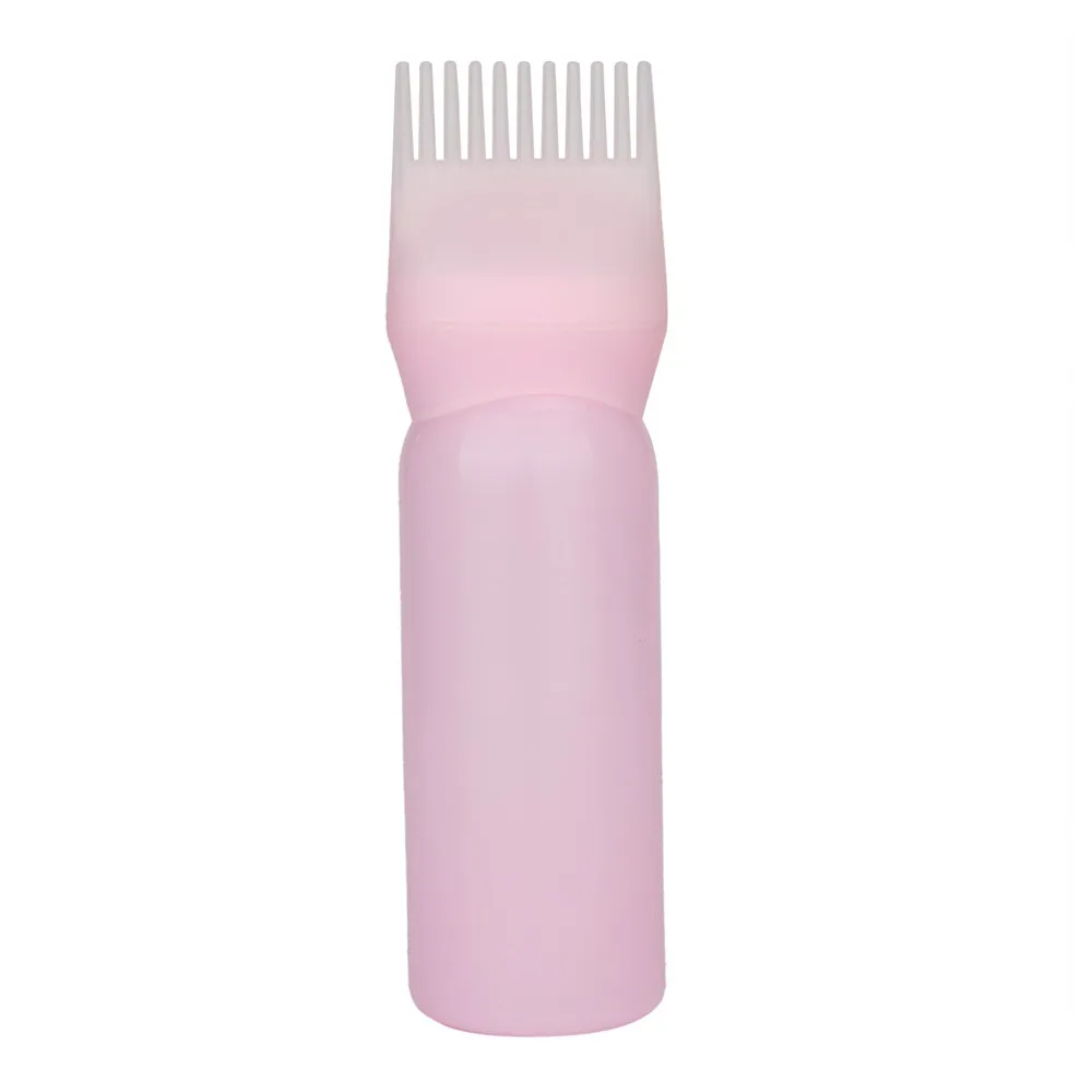Пластиковая бутылка для краски для волос аппликатор с градуированной щеткой контейнер для таблеток салонный окрашивание волос Инструменты для укладки