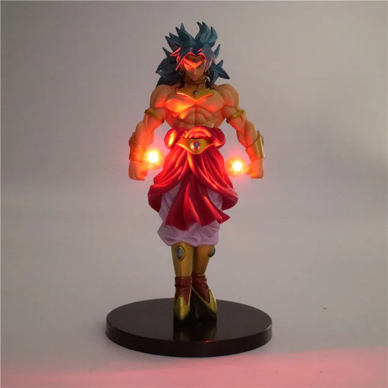 Dragon Ball Z Broly Супер Saiyan мощный светодиодный светильник ing Anime ночной Светильник DBZ