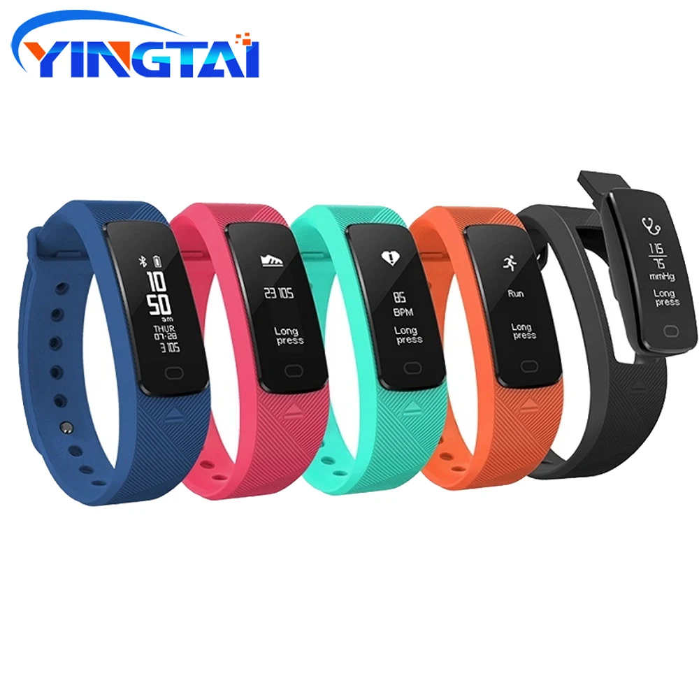 

YINGTAI B2 Smart Band Bracelet Pedometer Blood Pressure Monitor IP68 3ATM Waterproof Bluetooth 4.0 OLED Wristband Remote Camera