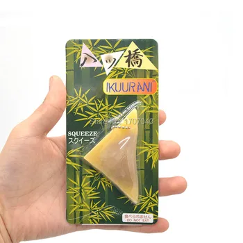 

2017 New Ikuurani Original Japan Cute Yatsuhashi Mochi Squeeze Stretchy Funny Authorized Kid Toy