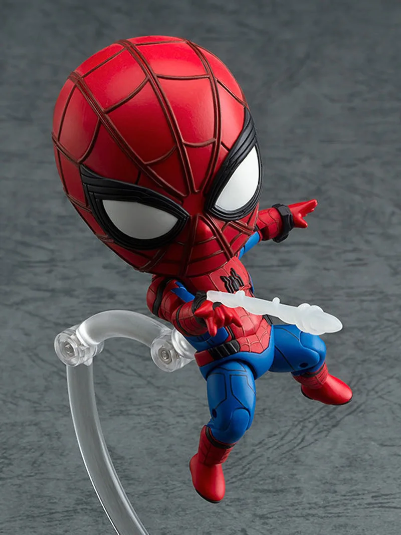 Spider Man Homecoming Action Figure Spiderman Cute Nendoroid 781# Collection Model Toy Doll Gift for Kids (8)