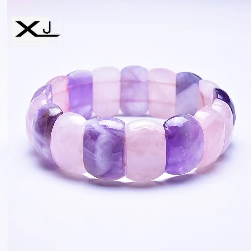 

XIN JIAO Natural crystal Stone Bracelet Jewelry Handmade Natural Stone Beads Bracelet Man's Bracelets Creative Gifts