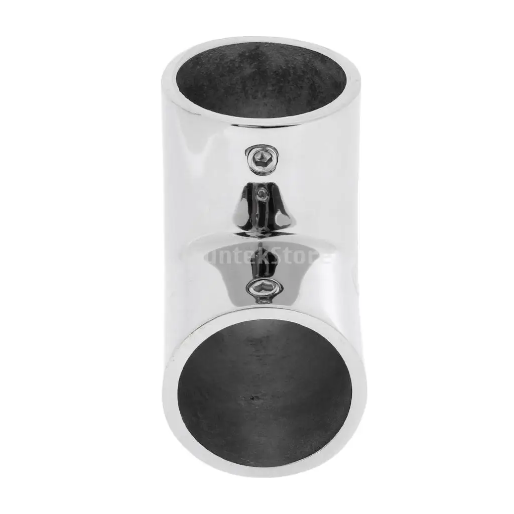 25mm Boat Handrail Fittings 2pcs 90 Degree Tee & 2pcs Elbow - Marine Grade 316 Stainless Steel