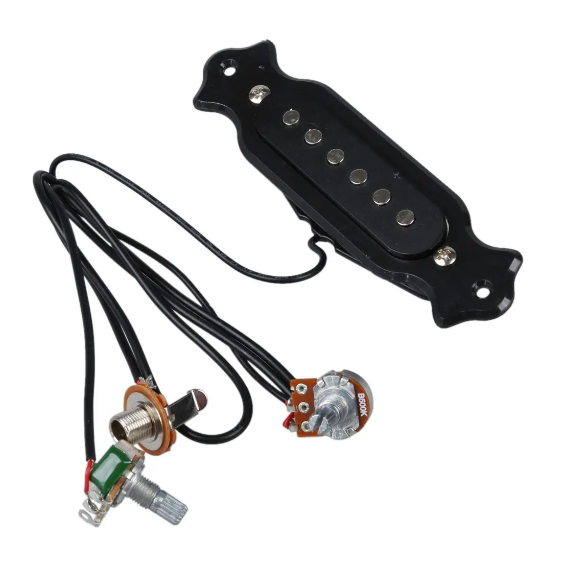 8X acoustic pickup for guitar Blackin Guitar Parts