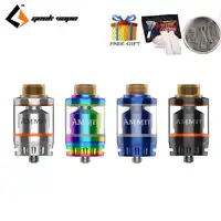 New Color Geekvape Ammit Dual Coil RTA Tank 3ml/6ml E Cigarette Atomizer Support Both Dual and Single Coil DIY Fit for Aegis MOD