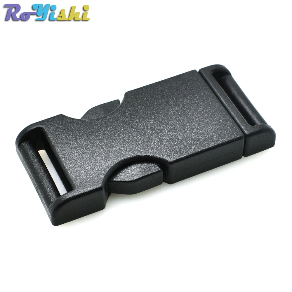 1000pcs/pack 3/4&quot(20mm) Simple Style Plastic Side Release Buckle for Tactical Backpack Straps Black | Дом и сад