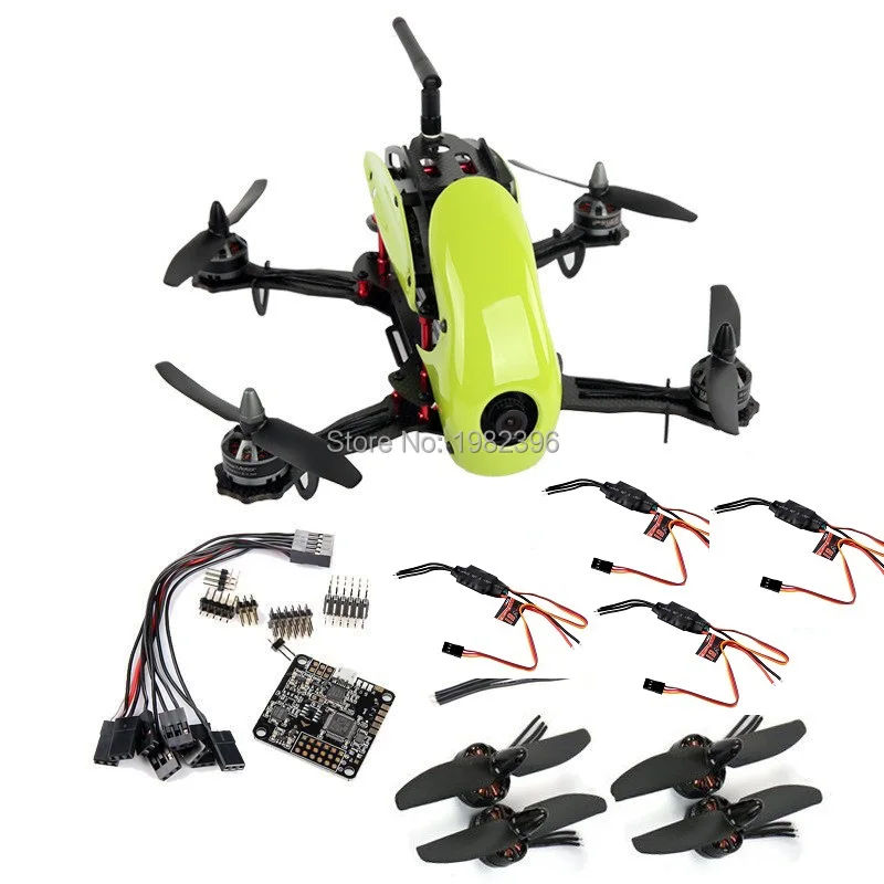 Рама квадрокоптера Robocat 270 мм Rev6 Naze32 6DOF M 2204 2300KV двигатель 12A Simonk Esc 5030 пропеллер |