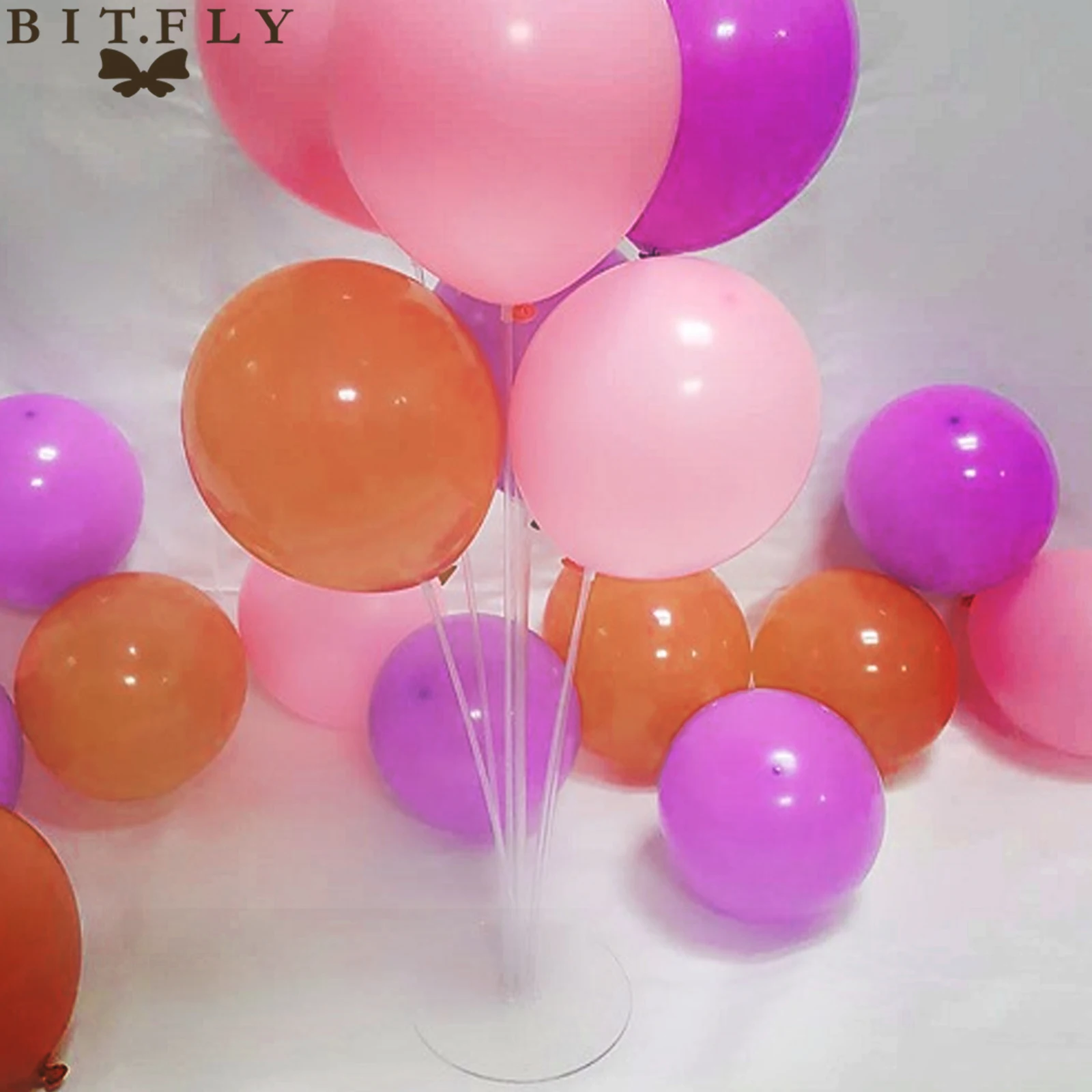 Бит. FLY1set DIY держатель для воздушных шаров латексные воздушные шары стол плавающий шар опорный стержень держатель для шарика для свадьбы, дня рождения, Рождества