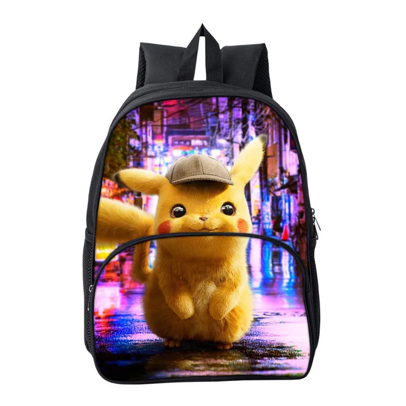 Аниме сумка Mochila рюкзак Pokemon дети для подростков мультфильм девочка дети обратно школьные сумки ноутбук рюкзак Пикачу