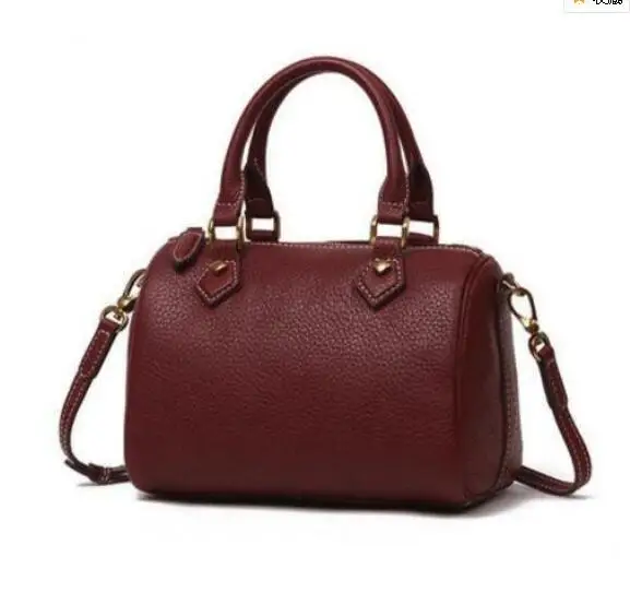 

2018 Hot selling new fashion women handbags good quality Genuine leather speedy bag 30/35 with starp bag free shipping