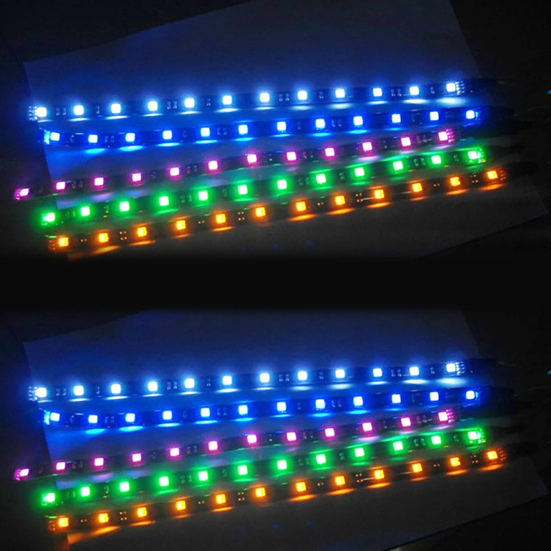 

Tonewan Waterproof Car Auto Decorative Flexible LED Strip HighPower 12V Car LED Daytime Running Light Car LED Strip Light DRL