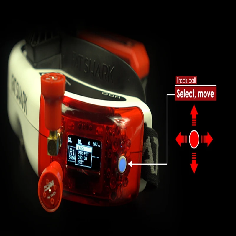 

FuriousFPV Track Ball With Screws for Fatshark FPV Goggles