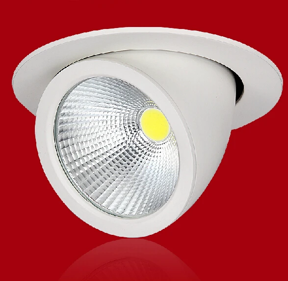 

Wholesale LED Trunk lamp Downlight COB 15W/25W/40W Adjustable recessed Super Bright Indoor Light warm white cold white