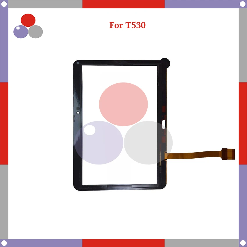 10pcs/lot For Samsung Galaxy Tab 4 10.1 LTE 3G T530 T531 T535 Touch Screen Panel Sensor Digitizer Outer Glass Lens | Мобильные