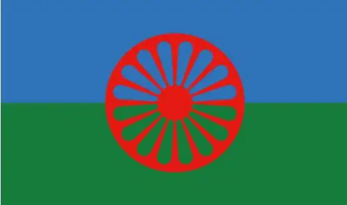 

Rom Gypsy Flag Of The Romani People banner custom flags 100D 3x5ft