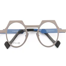 Бизнес унисекс Ретро мода полный обод чистый титан прогрессивные мульти-фокусные линзы очки для дальнозоркости дальние очки для чтения