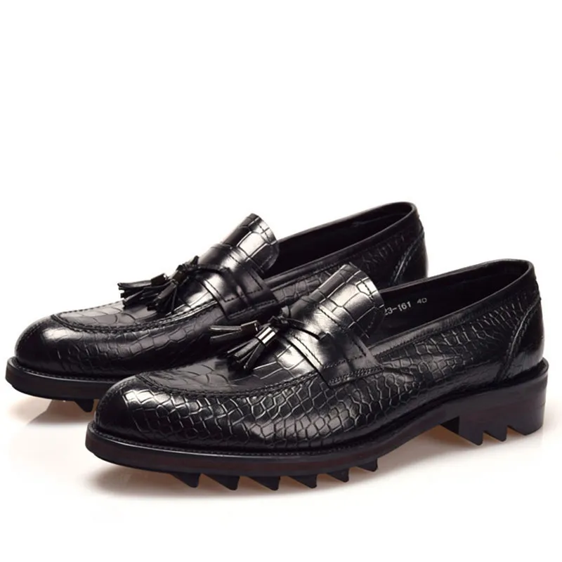 PJCMG/новые мужские туфли в британском стиле из натуральной крокодиловой кожи с острым носком на шнуровке из воловьей кожи свадебные мужские туфли оксфорды на плоской подошве
